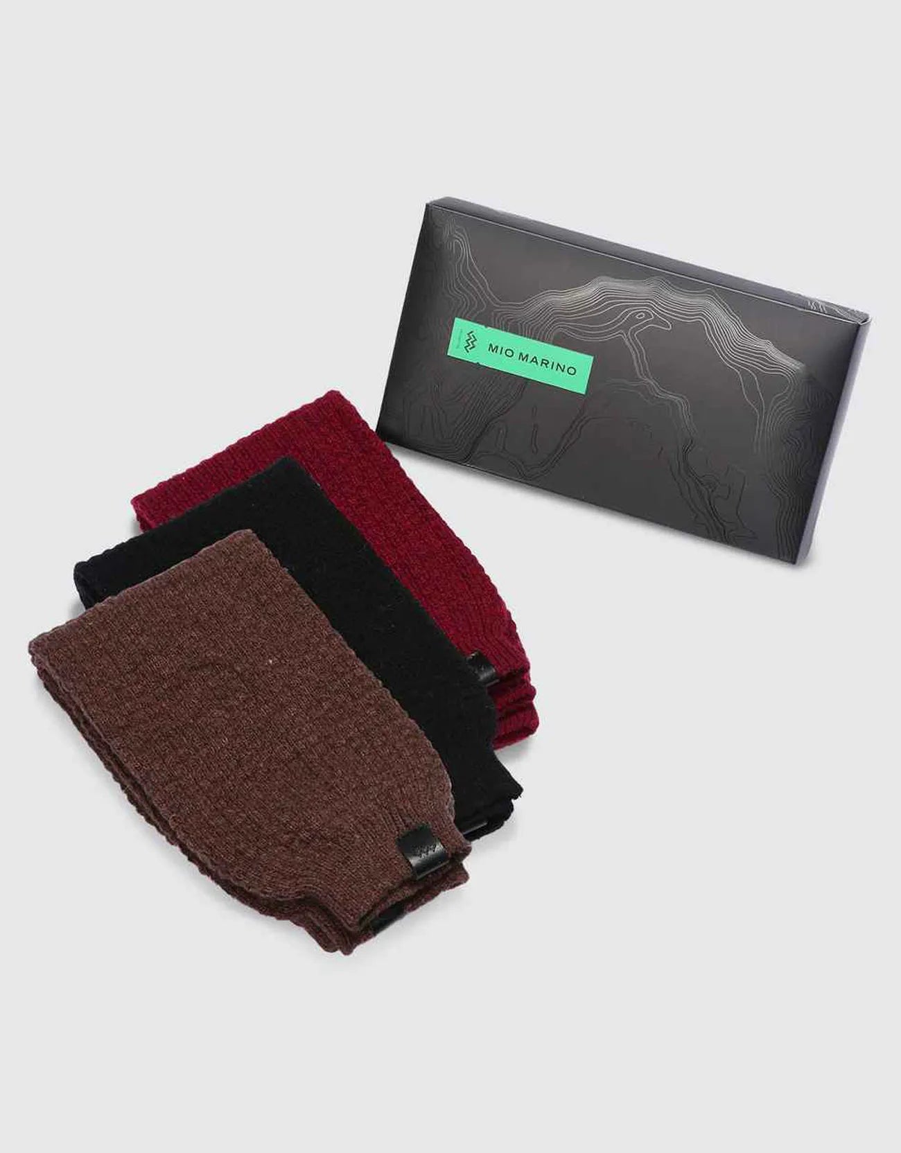 Burgundy, Black, Brown
