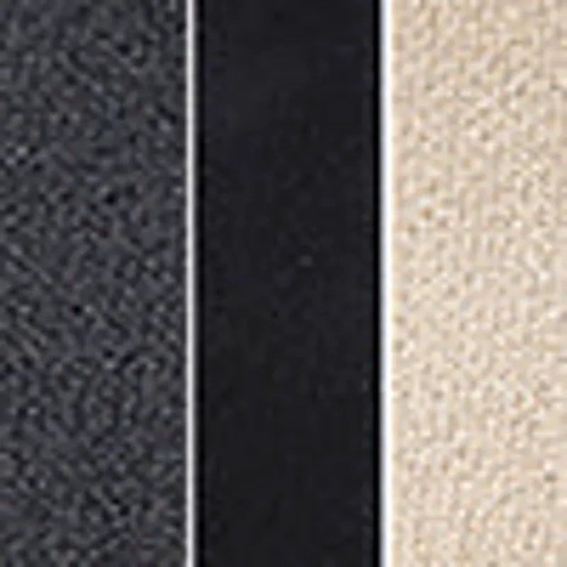 Black, Dark Gray, Beige