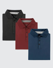 Black, Burgundy, Navy
