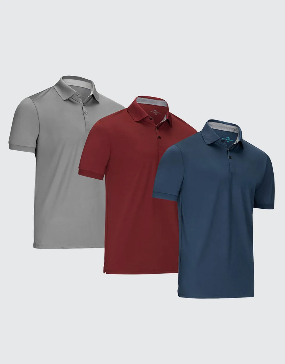 Dark Gray, Burgundy, Navy