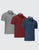 Dark Gray, Burgundy, Navy