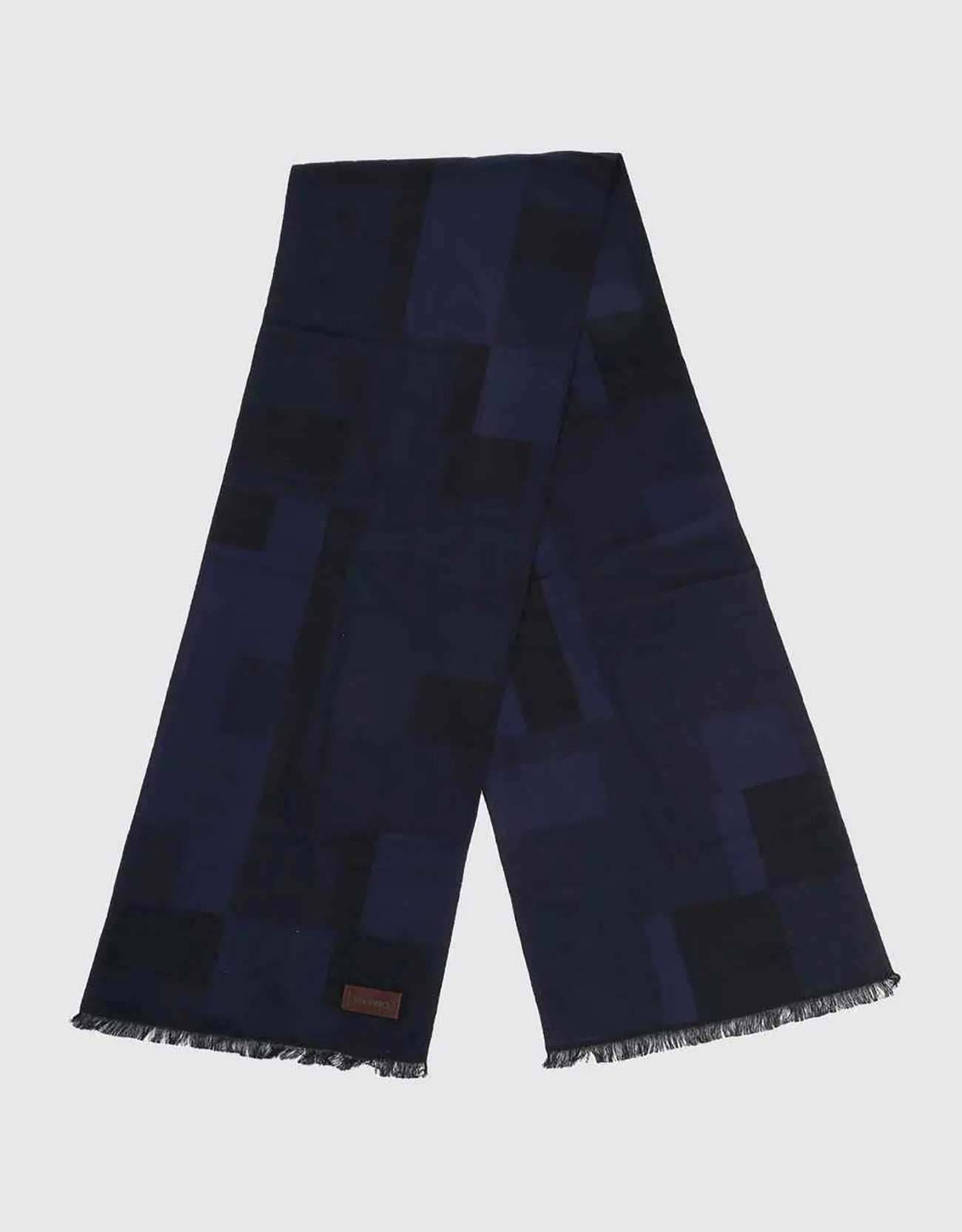 Black & Navy Checked